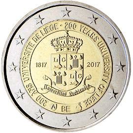 монета 2 евро 2017 belgium_liege монета 2 евро 2017 belgium_liege