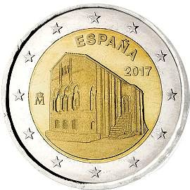 монета 2 евро 2017 spain_asturias монета 2 евро 2017 spain_asturias