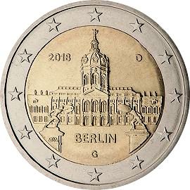 монета 2 евро 2018 Германия_berlin монета 2 евро 2018 Германия_berlin
