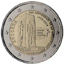 монета 2 евро 2018 andorra-25const монета 2 евро 2018 andorra-25const