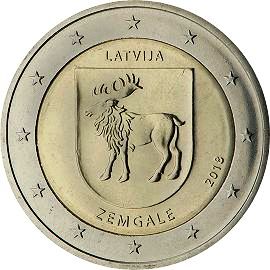 монета 2 евро 2018 latvia_zemgale монета 2 евро 2018 latvia_zemgale