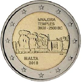монета 2 евро 2018 malta монета 2 евро 2018 malta