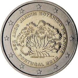 монета 2 евро 2018 portugal_botangarden монета 2 евро 2018 portugal_botangarden