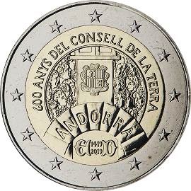 монета 2 евро 2019 ad_600yrs_councilland монета 2 евро 2019 ad_600yrs_councilland