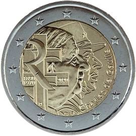 монета 2 евро 2020 fr_charles_de_gaulle монета 2 евро 2020 fr_charles_de_gaulle