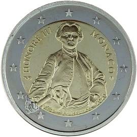 монета 2 евро 2020 mc_300princehonoreiii монета 2 евро 2020 mc_300princehonoreiii