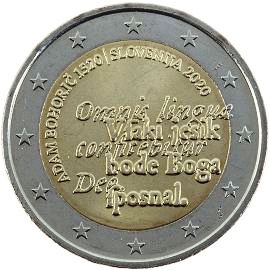 монета 2 евро 2020 sl_birth_bohoric монета 2 евро 2020 sl_birth_bohoric