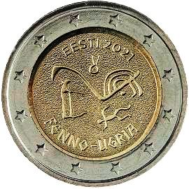 монета 2 евро 2021 ee_september монета 2 евро 2021 ee_september