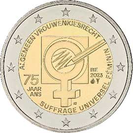 Бельгия 2 евро 2023 Бельгия 2 евро 2023