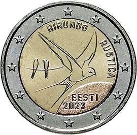 Эстония 2 евро 2023 Эстония 2 евро 2023