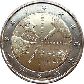 Франция 2 евро 2024 Финляндия 2 евро 2024