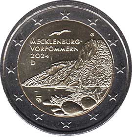 2 евро 2024 Германия 2 евро 2024