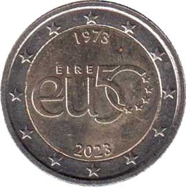 greece 2 евро 2023 Ирландия 2 евро 2023