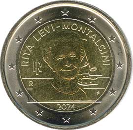 2 евро 2024 Италия 2 евро 2024