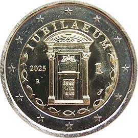 2 евро 2025 Италия 2 евро 2025