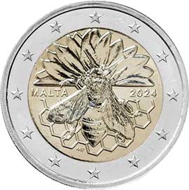 Мальта 2 евро 2024 Мальта 2 евро 2024