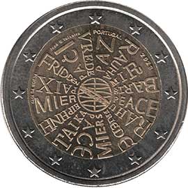 Мальта 2 евро 2023 Португалия 2 евро 2023