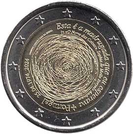 Мальта 2 евро 2024 Португалия 2 евро 2024