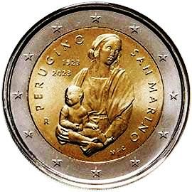 Сан-Марино 2 евро 2023 Сан-Марино 2 евро 2023