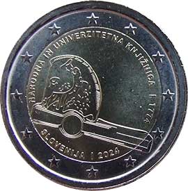 2 евро 2024 Словения 2 евро 2024