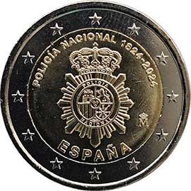 Испания 2 евро 2024 Испания 2 евро 2024