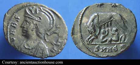 монета Древнего Рима