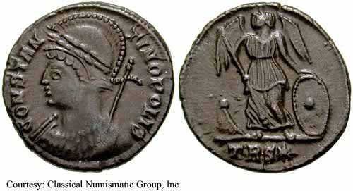 монета Древнего Рима