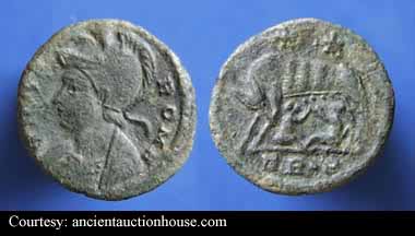 монета Древнего Рима