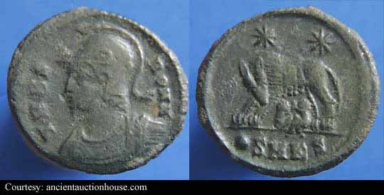 монета Древнего Рима