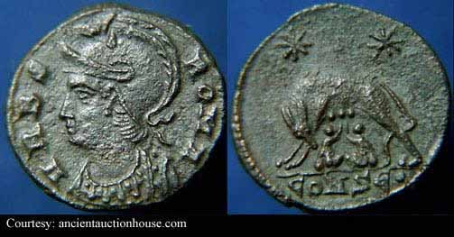 монета Древнего Рима