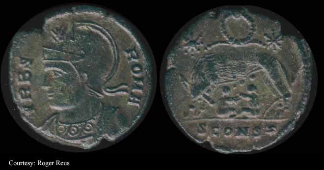 монета Древнего Рима