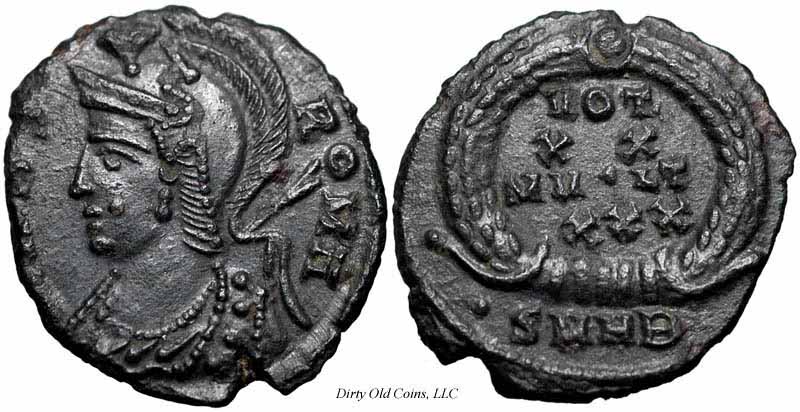 монета Древнего Рима