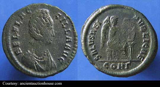 монета Древнего Рима