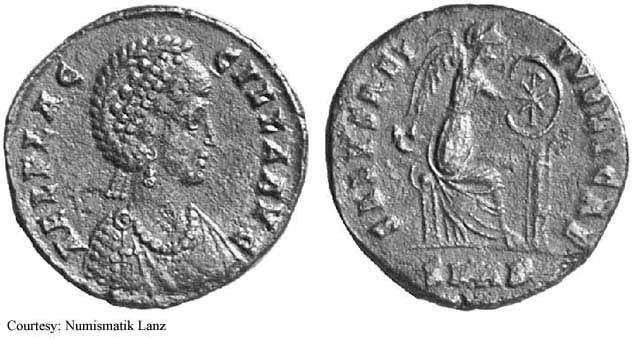 монета Древнего Рима