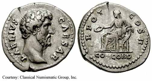 монета Древнего Рима