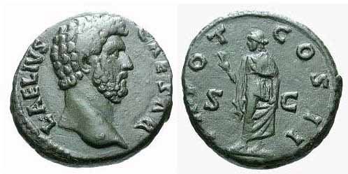 монета Древнего Рима