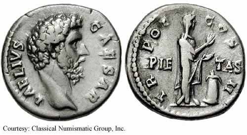 монета Древнего Рима