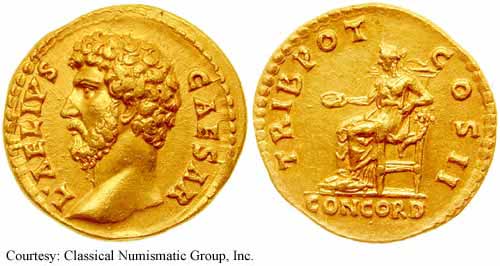 монета Древнего Рима