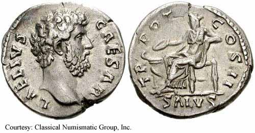 монета Древнего Рима