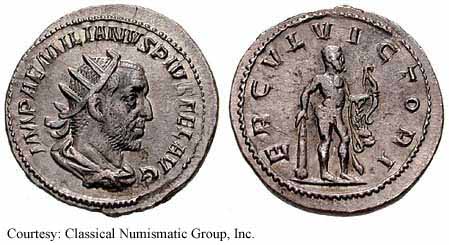 монета Древнего Рима