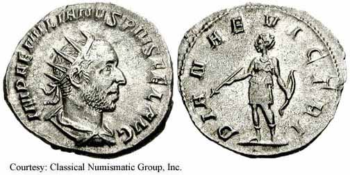 монета Древнего Рима