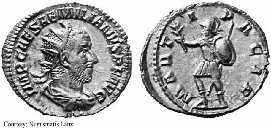 монета Древнего Рима