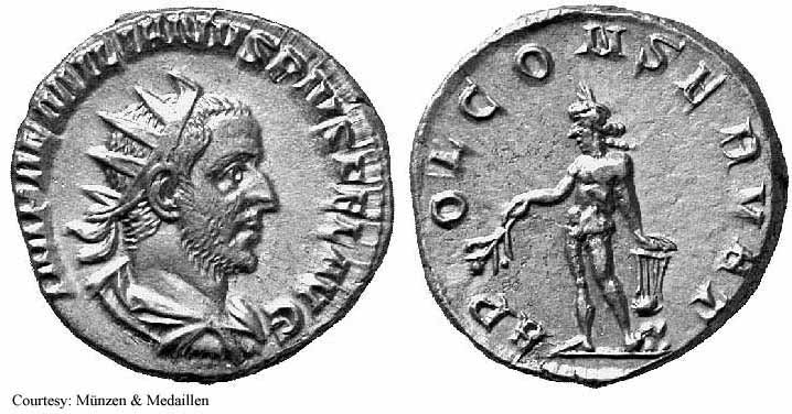 монета Древнего Рима