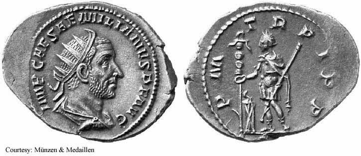 монета Древнего Рима