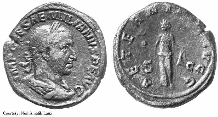 монета Древнего Рима