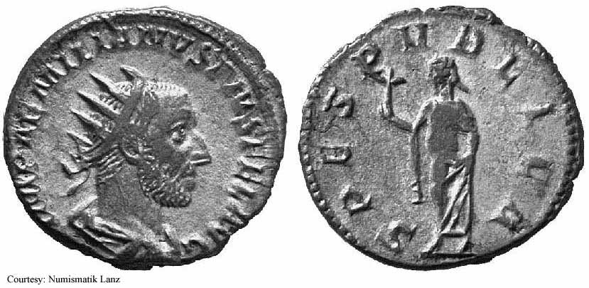 монета Древнего Рима