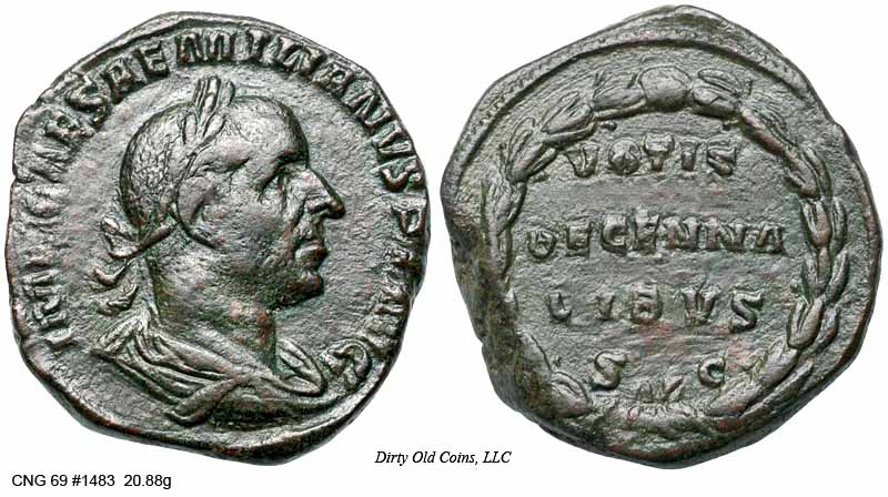 монета Древнего Рима