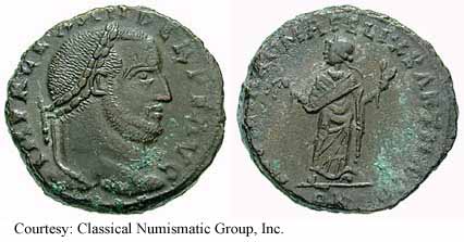 монета Древнего Рима