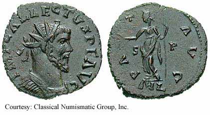 монета Древнего Рима