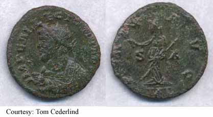 монета Древнего Рима